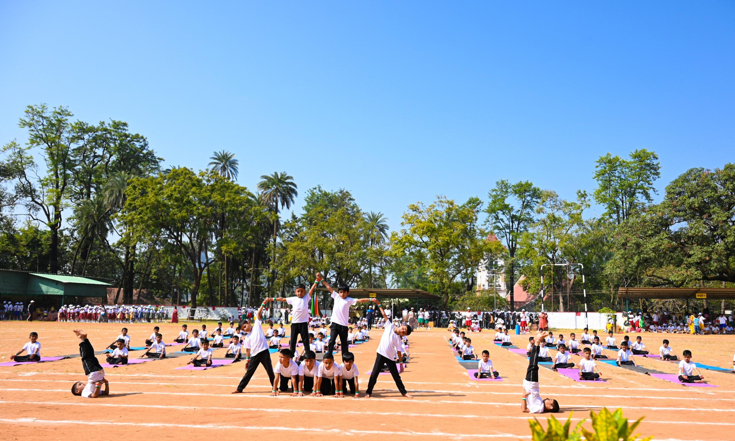   Sophia High School,Mt.Abu organised their Annual Sports Day at ISA ground on 10 Nov 23